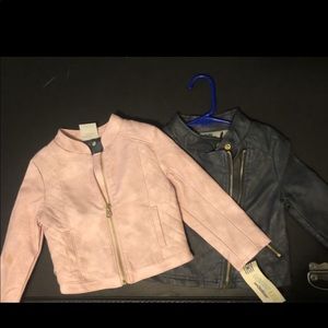 Toddler leather jackets